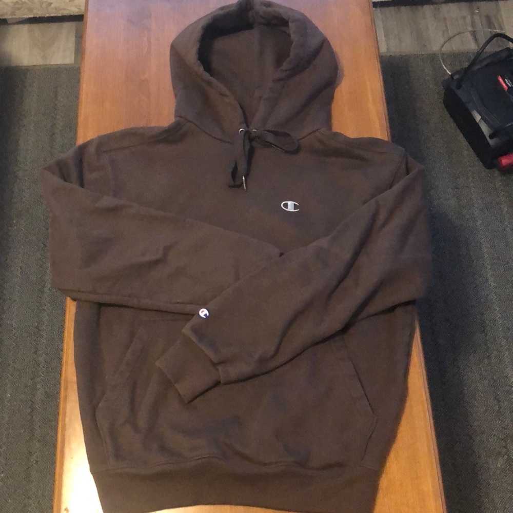 Vintage Brown Champion Hoodie